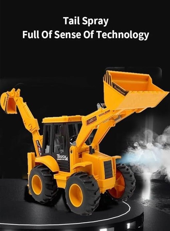 HDA GROUP Plastic Construction Realistic Engineer Vehicle Pushdozer Excavator55 - Realistic Design Vehicle Toy for Kids 3+ Years for Indoor & Outdoor Play | Safe & Durable Toy(Multicolor) - Image 2